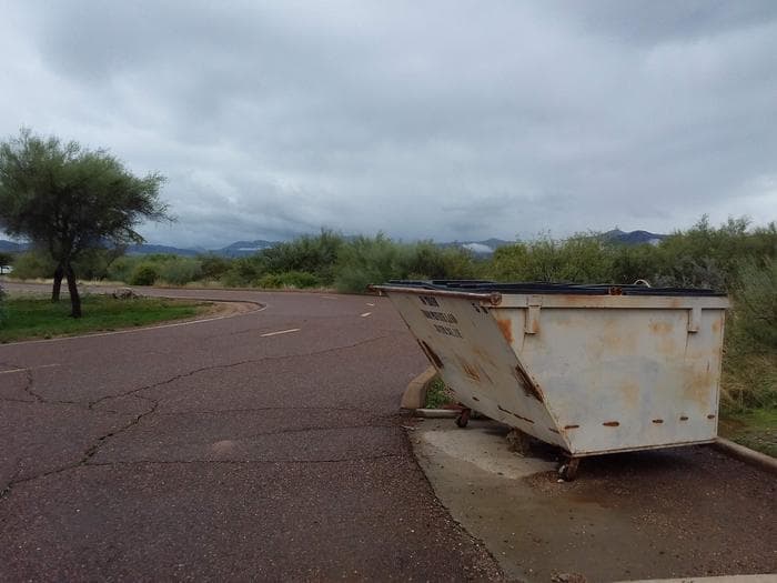 Schoolhouse Campground Trash Collection
