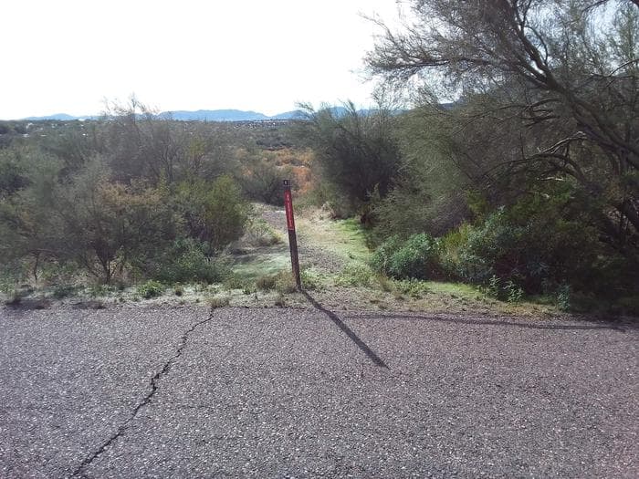 Windy Hill Campground Coyote Site Trail Head