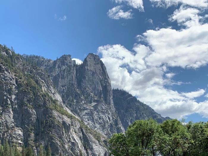 view of sentinel rock