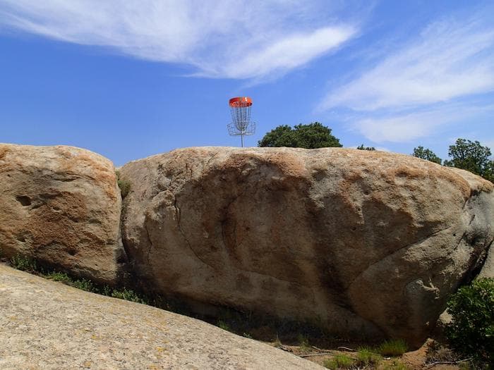 Ironsides Disc Golf Course adjacent to Rocky Peak Campground