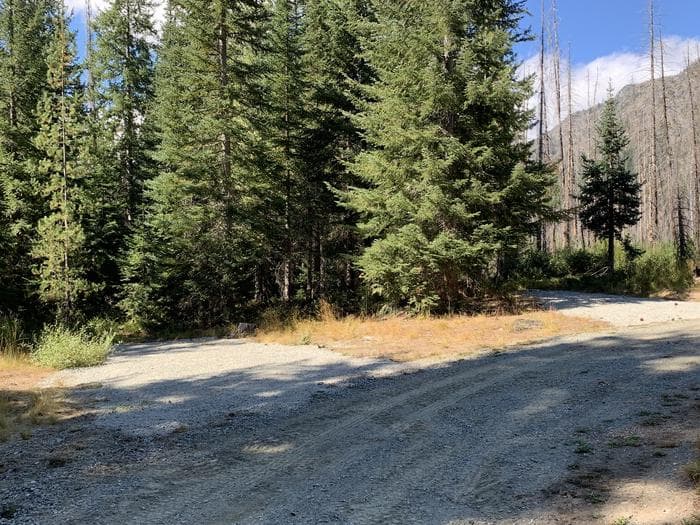 Two campsites or trailer parking