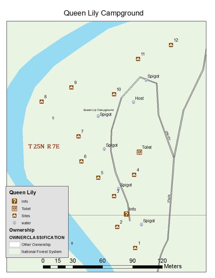 Queen Lily Campground (Plumas)