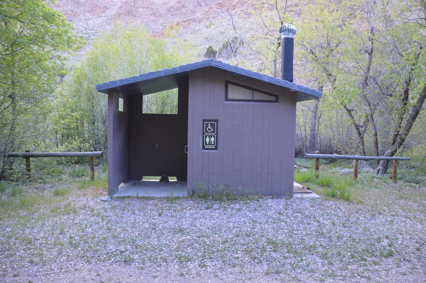 Vault Toilet Upper Loop Area