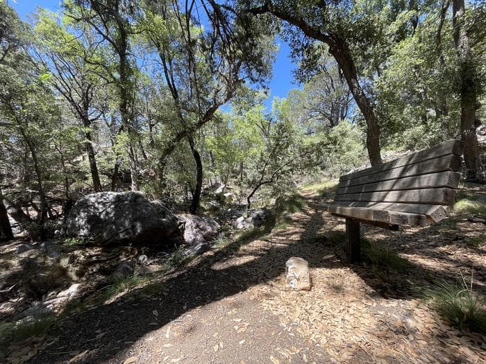 Front entrance, Kent Springs Cabin