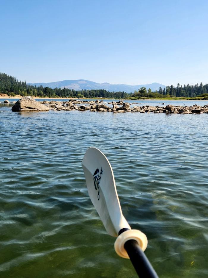 Pend Oreille River at Pioneer Park Campground
