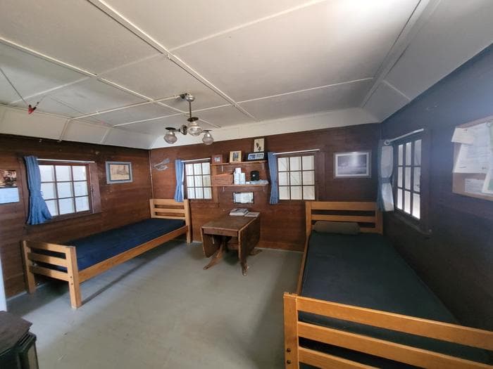 Wenatchee Guard Station living area from the front door