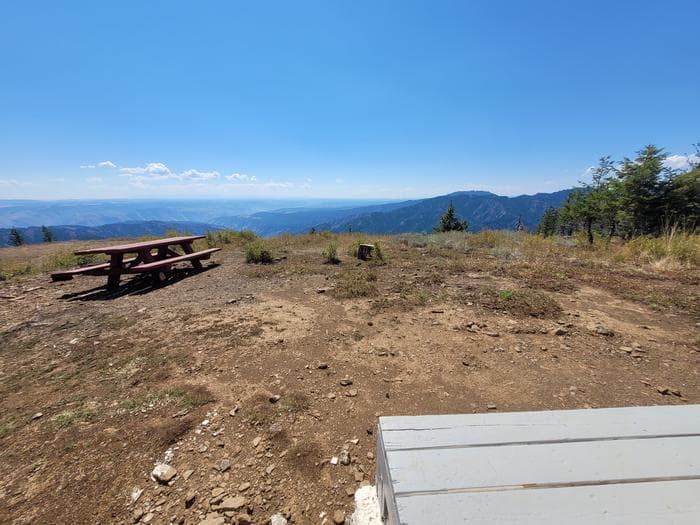 Wenatchee Guard Station kitchen porch view