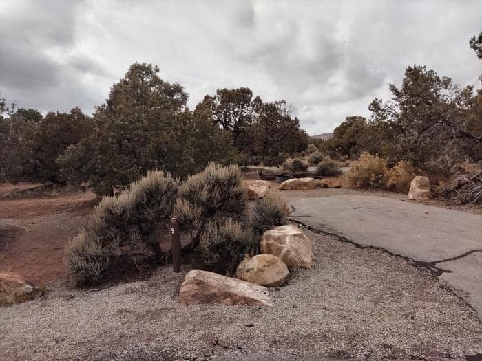 Site 9 at Natural Bridges