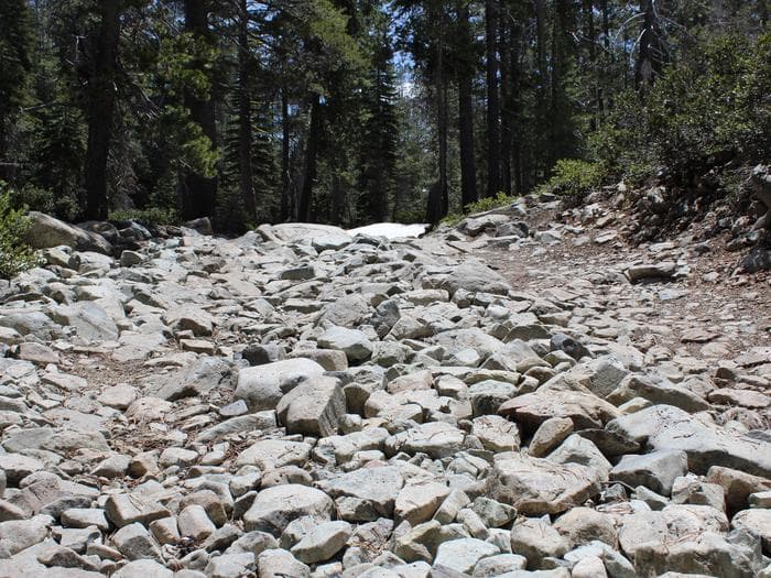 Boulder Strewn Gold Lake 4X4 Road