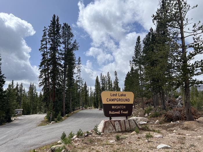 A photo of facility LOST CREEK CAMPGROUND with No Amenities Shown