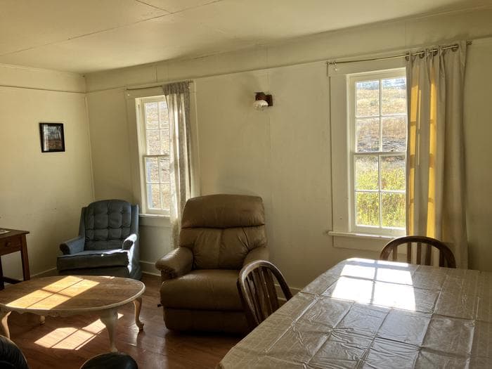 Living room from front door