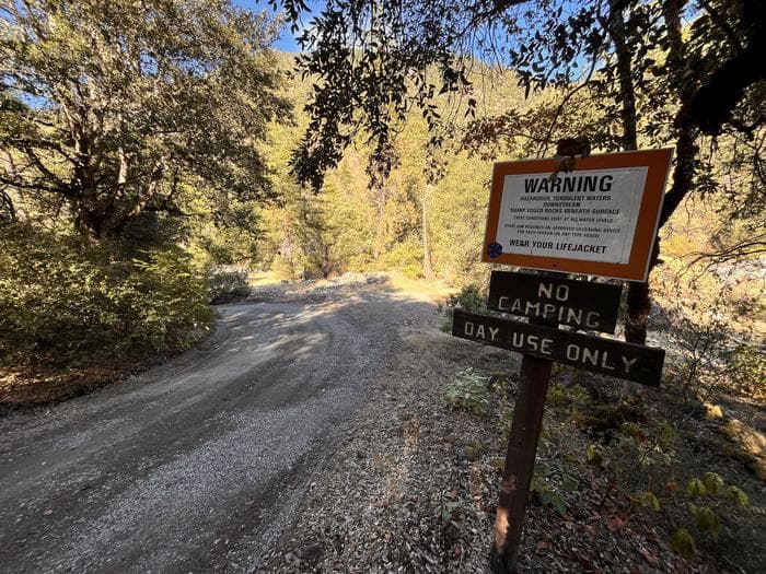 Road to River Access