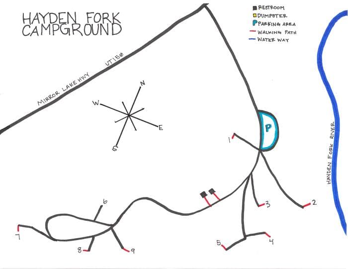 Hayden Fork Campground