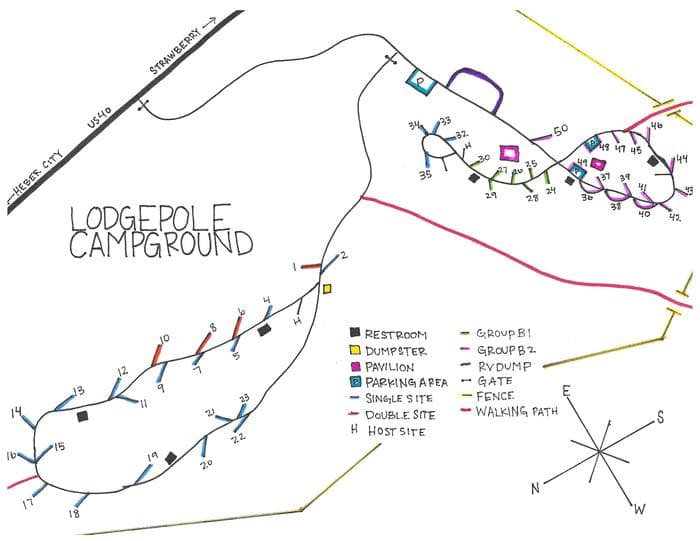 Campground Map