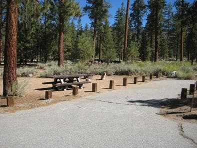 Heart Bar Campground Picnic Tables...