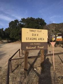 TURKEY FLAT OHV STAGING AREA